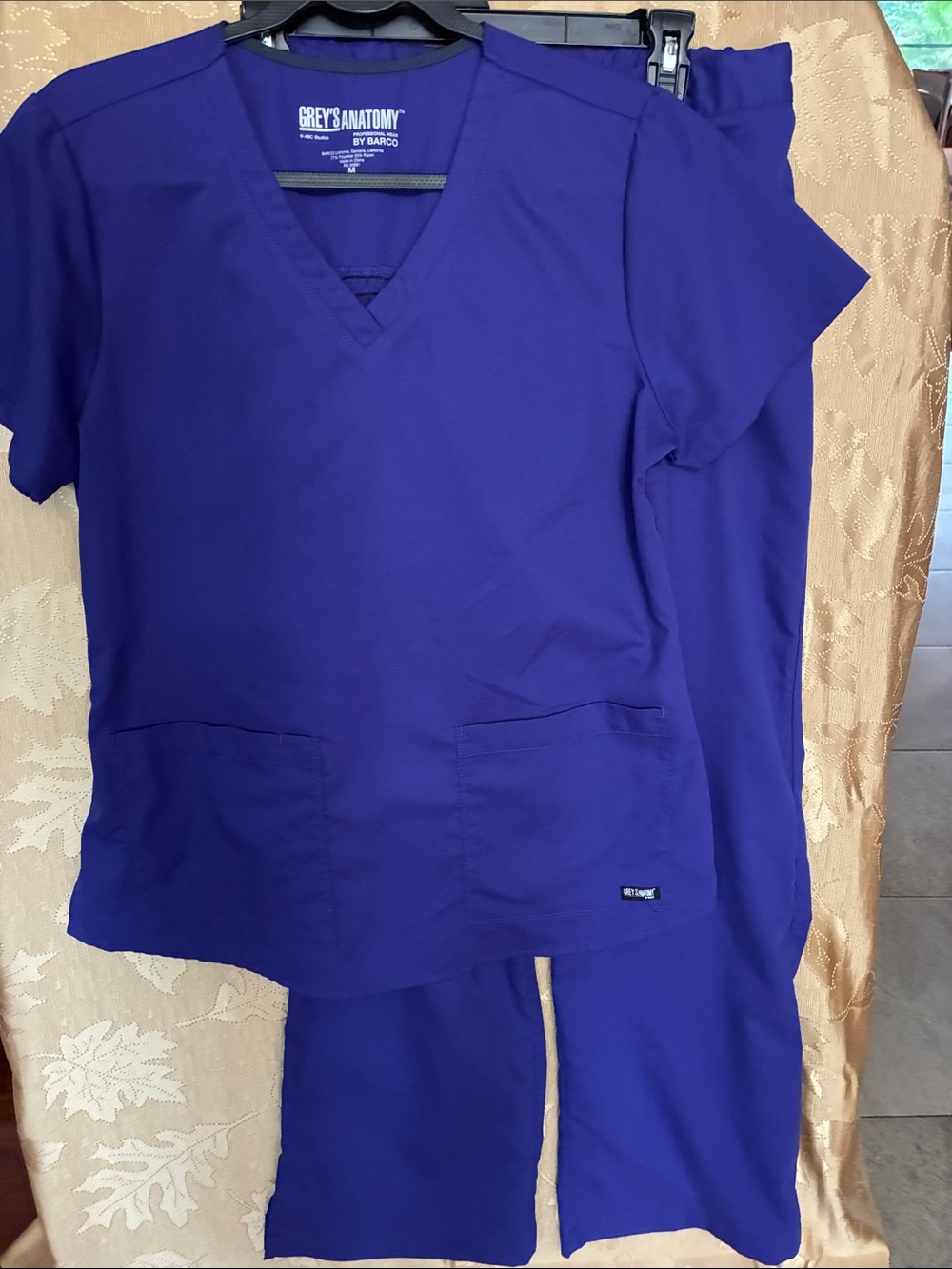 Grey's Anatomy Women's Scrub Set - Royal Blue